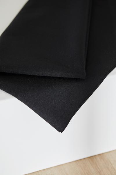 meetMilk - Textured Ponte - Black